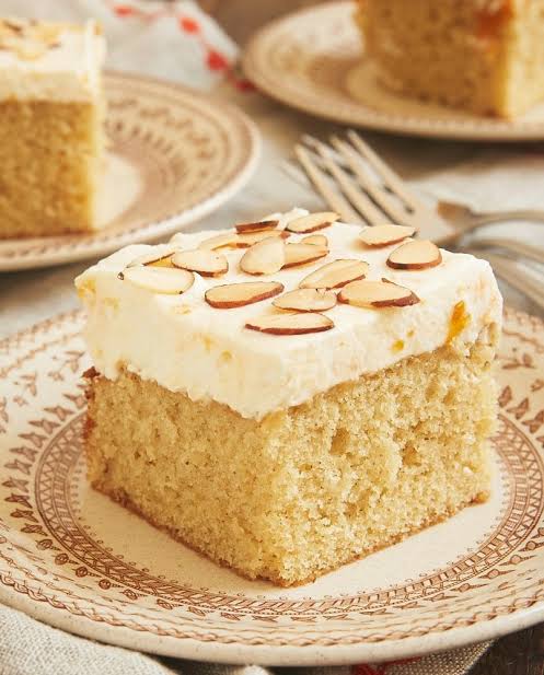 Almond Sponge, Chantilly Cream